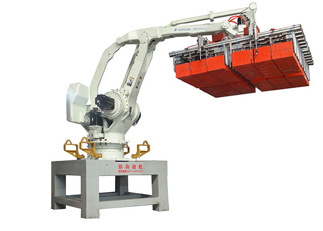 Robot Brick Grab Stacking Setting System