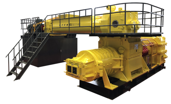 Vacuum Extruder Clay Brick Making Machine, Red Clay Soil Hollow Brick Making Line JY75CII-4.0