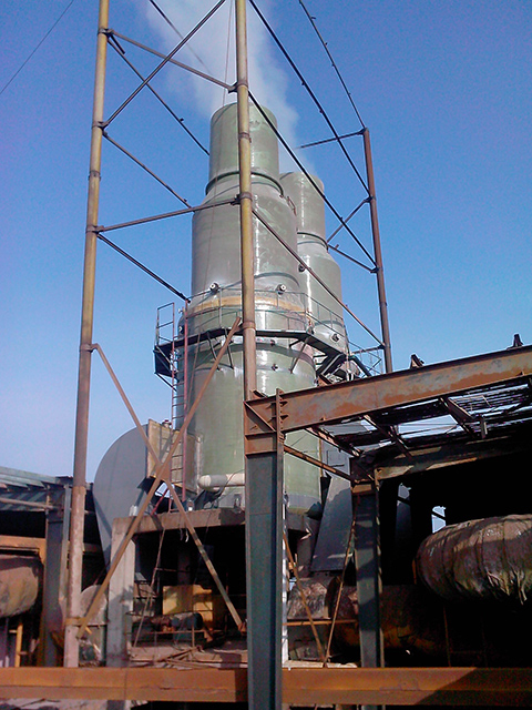 High Efficiency Gas Removal Desulfurization process