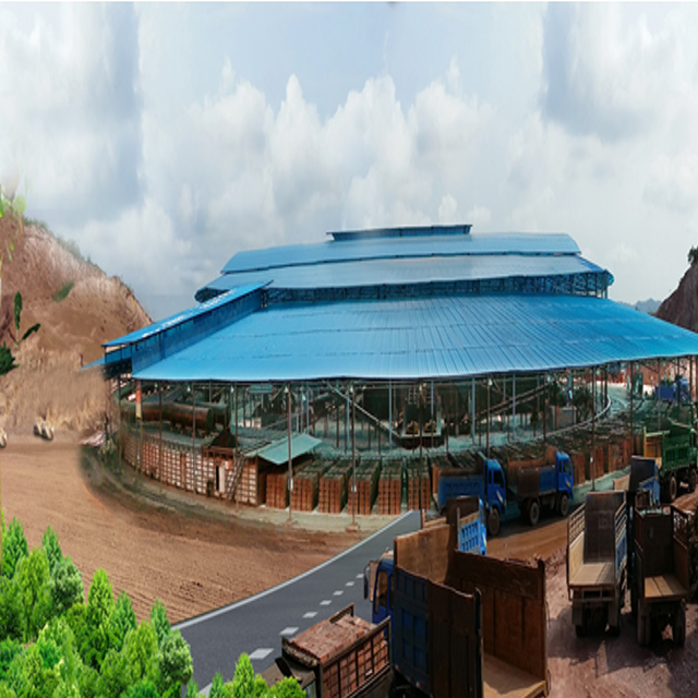 Red brick production line rotary movable clay brick tunnel kiln price
