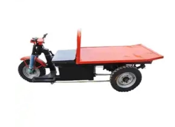 Electric tricycle for bricks plant transport wet brick cart in Uzbekistan market