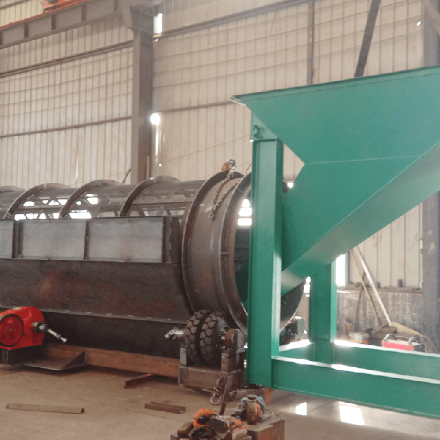 Heavy Duty Non-axis Driven Roller Screen (Heavy Duty Sieve Soil Separator)