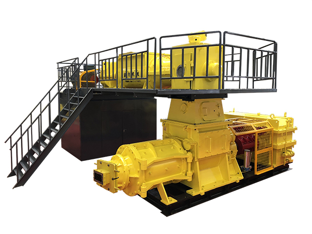 Vacuum Extruder Clay Brick Making Machine, Red Clay Soil Hollow Brick Making Line JY75CII-4.0