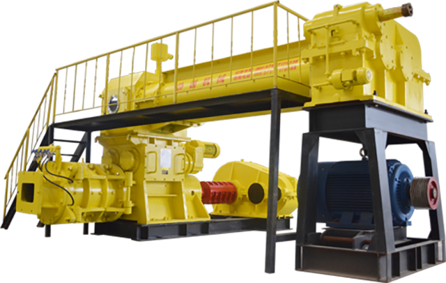 Vacuum Extruder Clay Brick Making Machine, Red Clay Soil Hollow Brick Making Line JY75CII-4.0
