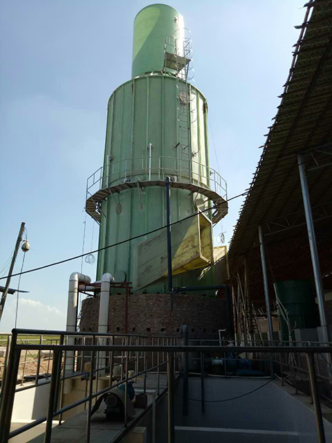Quality Gas Biogas Scrubbers Wet Desulphurization Equipment Tower